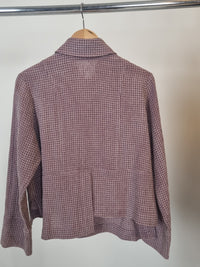 Jacs Bella Check Plum Jacket