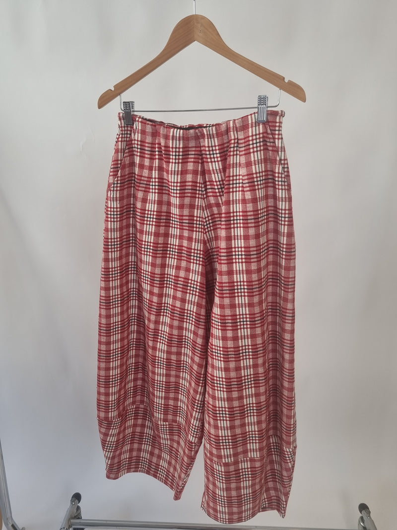 Supernova Red Check Pant