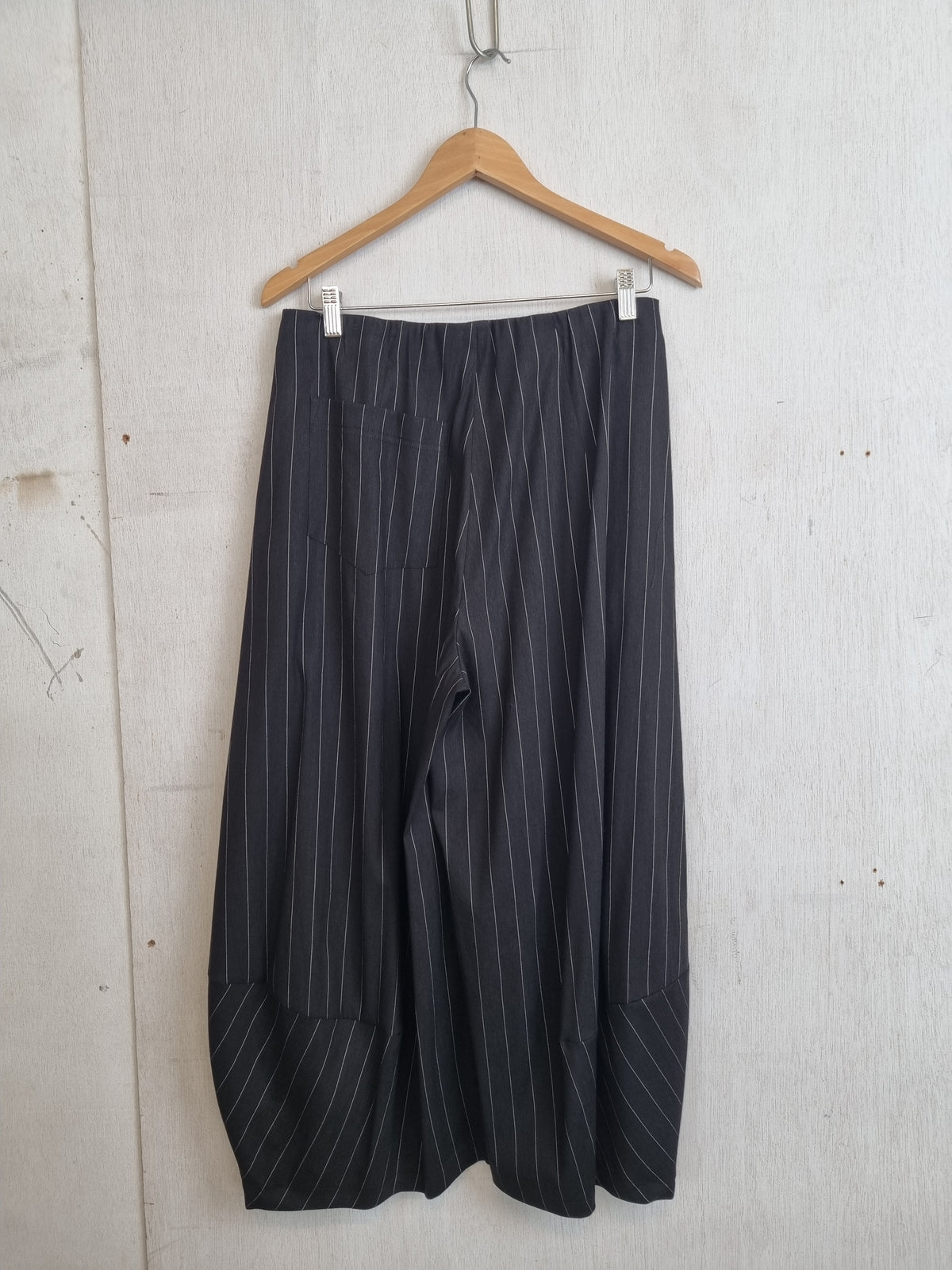Nova Pant  Pinstripe Black