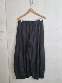 Nova Pant  Pinstripe Black