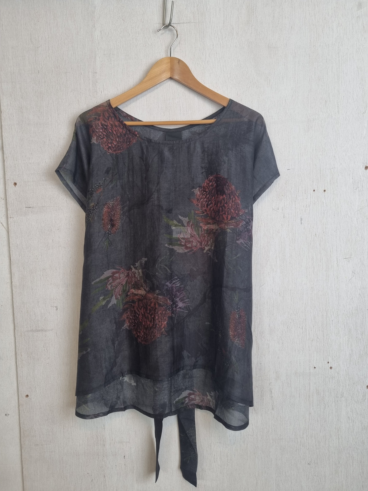 Nectar Tie Top Black
