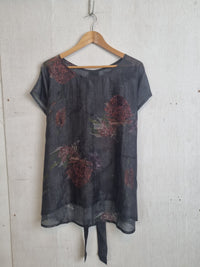 Nectar Tie Top Black