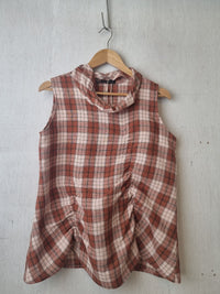 Summer Hazel Check Top