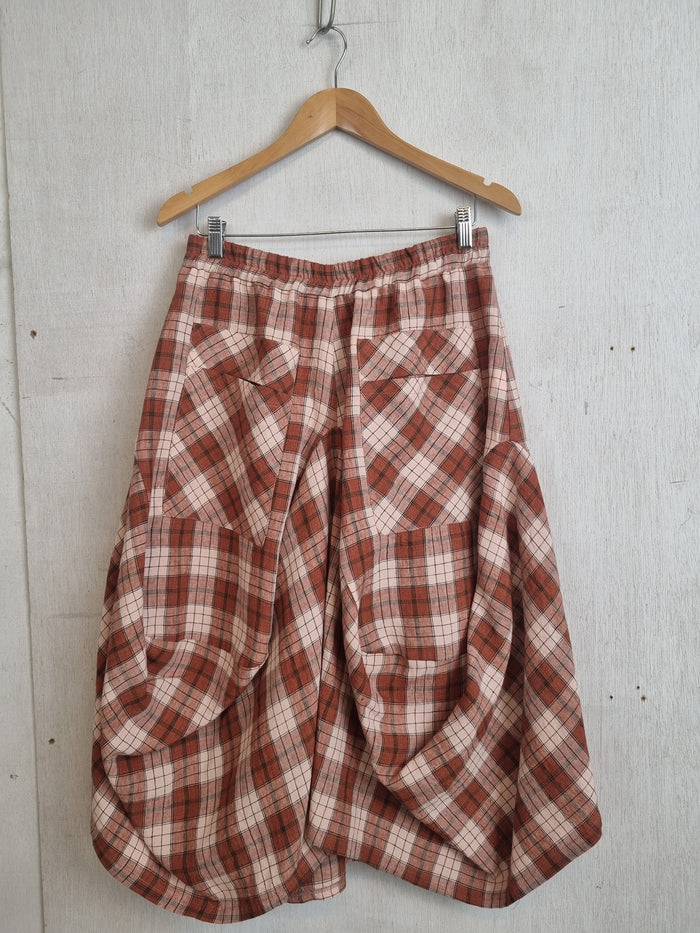 Avery Skirt Hazel Check