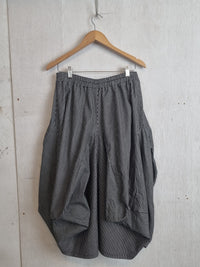 Avery Skirt Black Ticking
