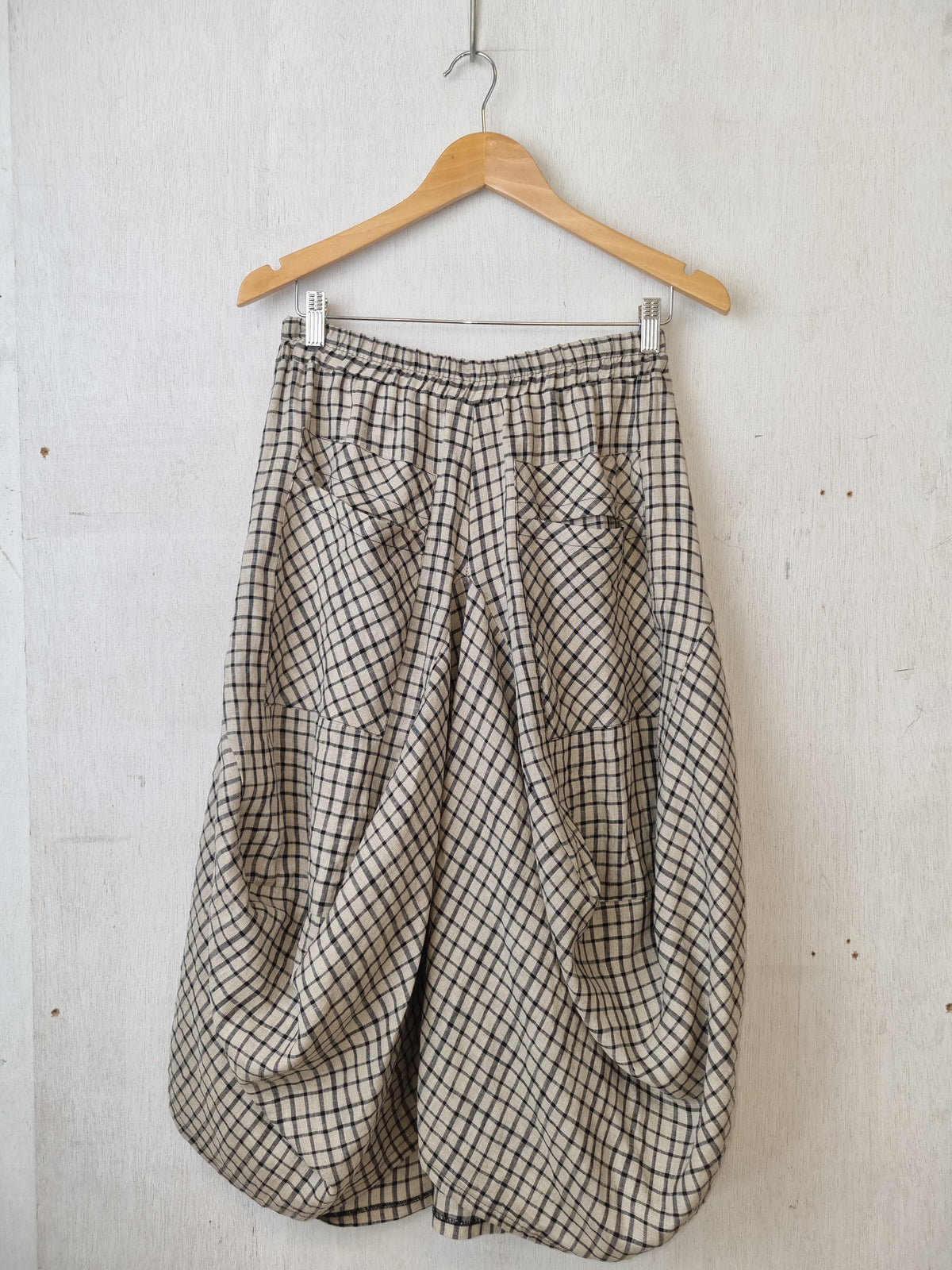 Avery Skirt Black Check