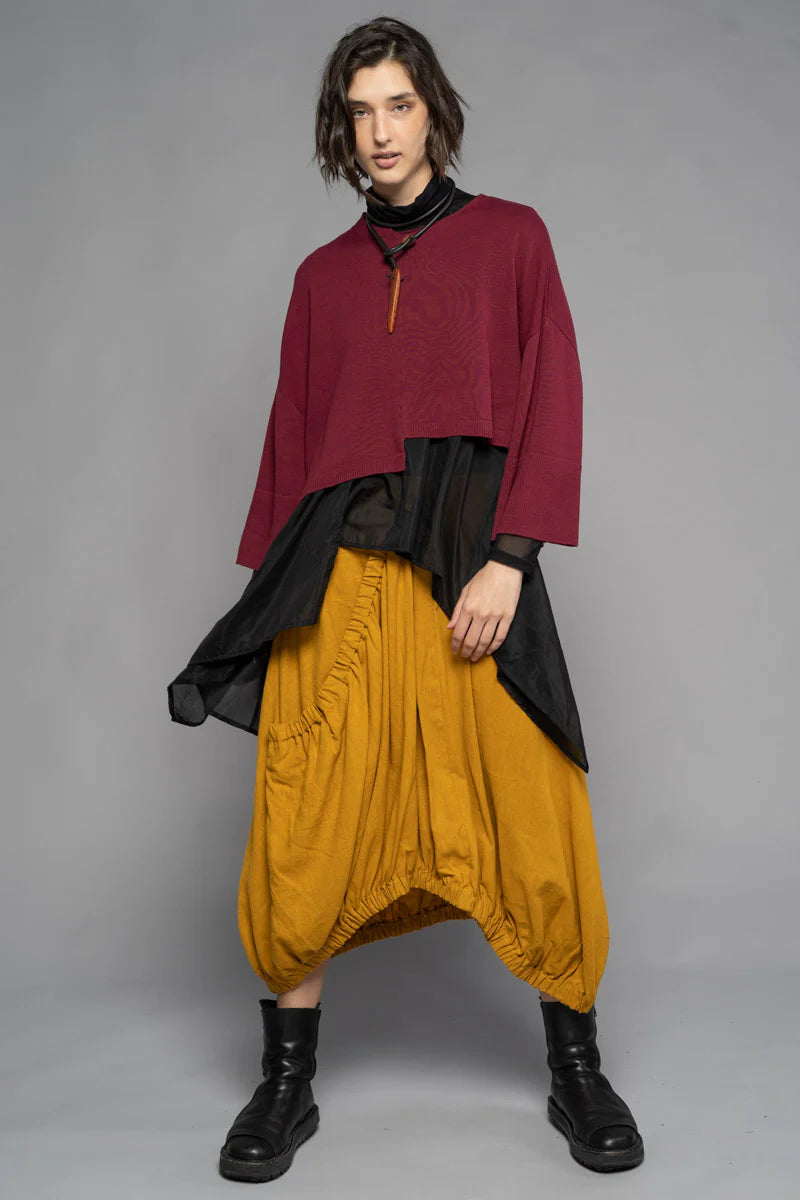 Gather Skirt in Turmeric