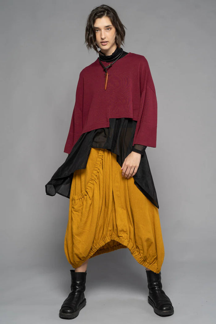 Gather Skirt in Turmeric