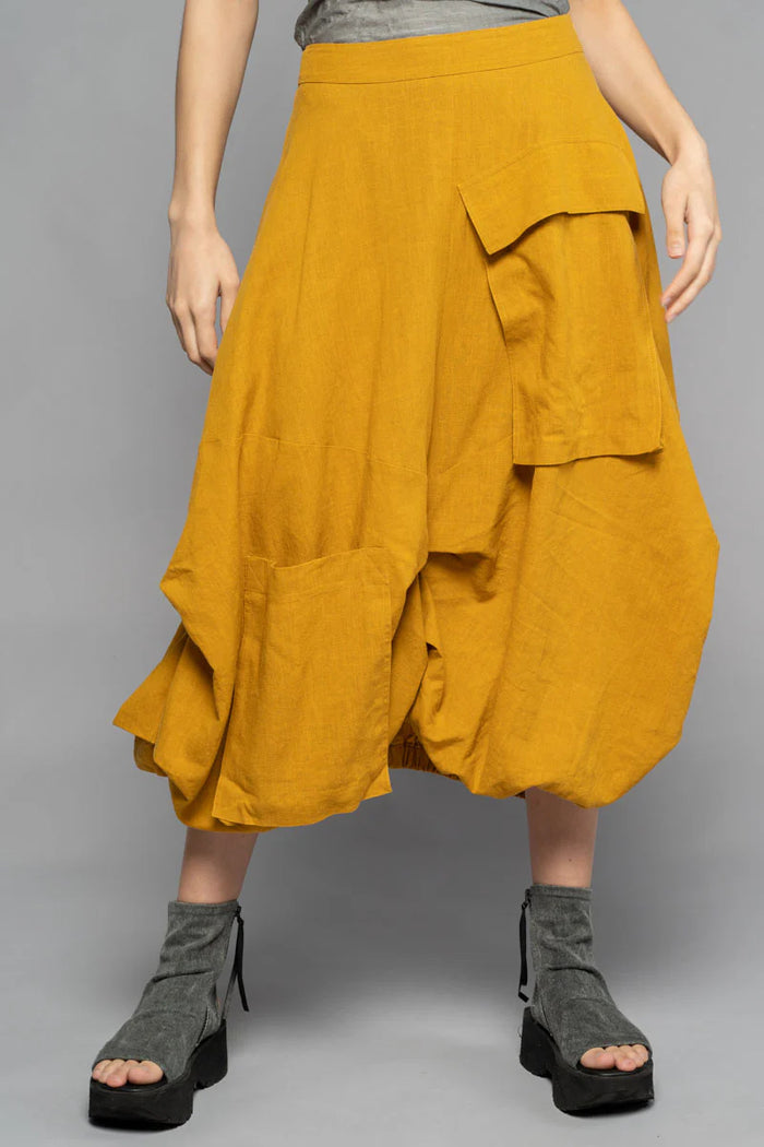 Shuffle Skirt in Turmeric