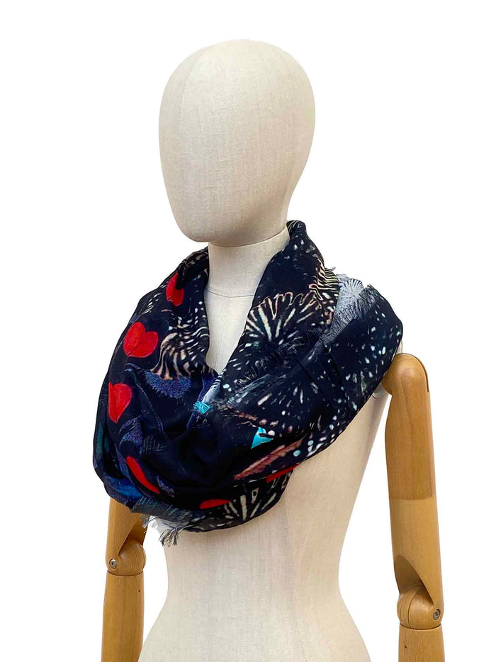 Lovebird  Modal Scarf