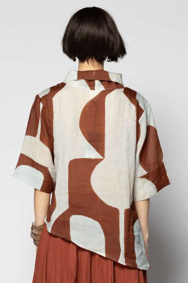 Sumika Copper Neck Top