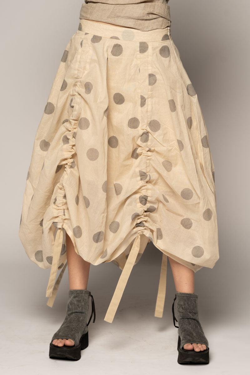Dotto Natural Gather Skirt