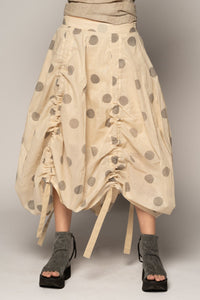 Dotto Natural Gather Skirt