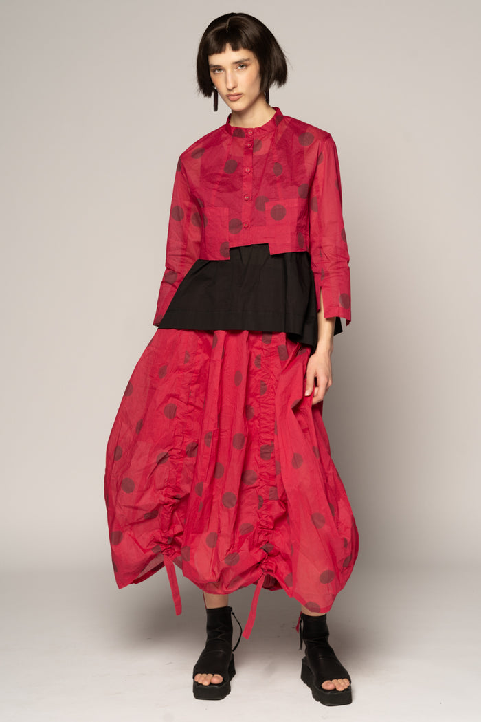 Dotto Rose Gather Skirt