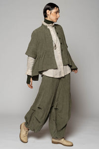 Ember Moss Gather Jacket