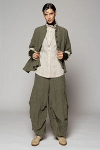 Ember Moss Gather Jacket