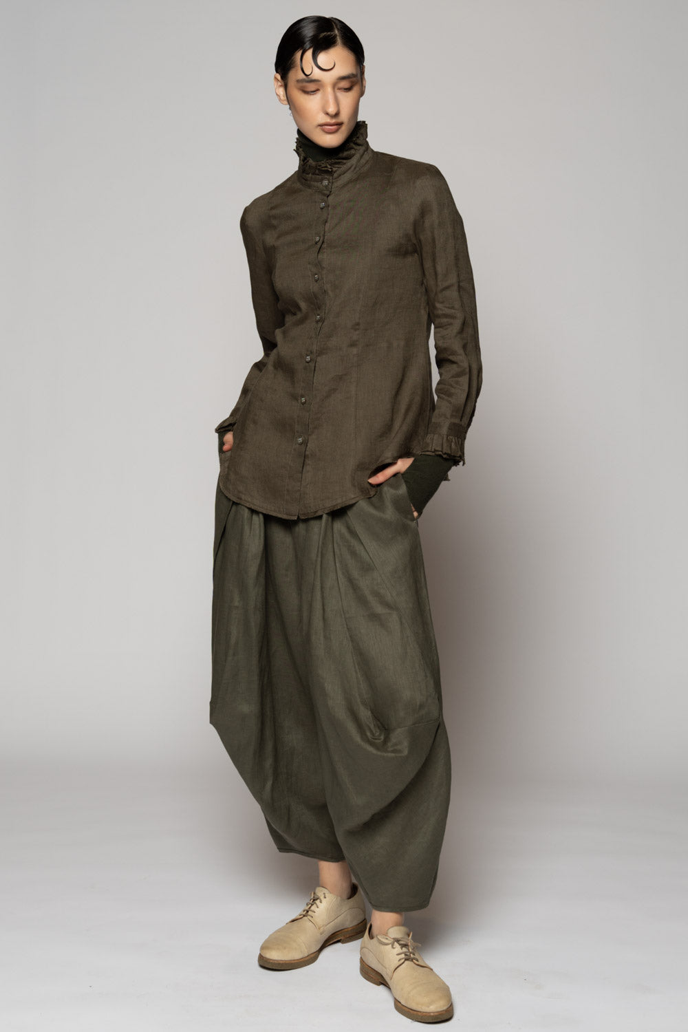 Sancha Sage Shirt