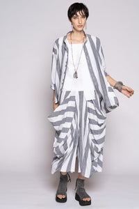 Celi Pants Black Stripe