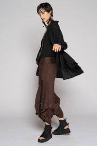 Strata Tuck Pants Truffle