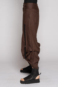 Strata Tuck Pants Truffle