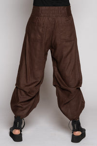 Strata Tuck Pants Truffle