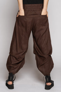 Strata Tuck Pants Truffle