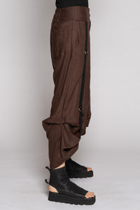Strata Tuck Pants Truffle