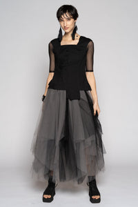 Overtone Top Black