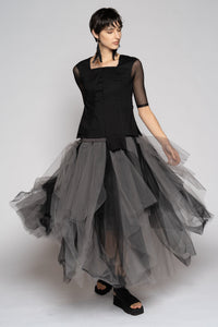 Overtone Top Black