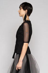 Overtone Top Black