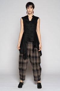 Chromate Drape Top Black
