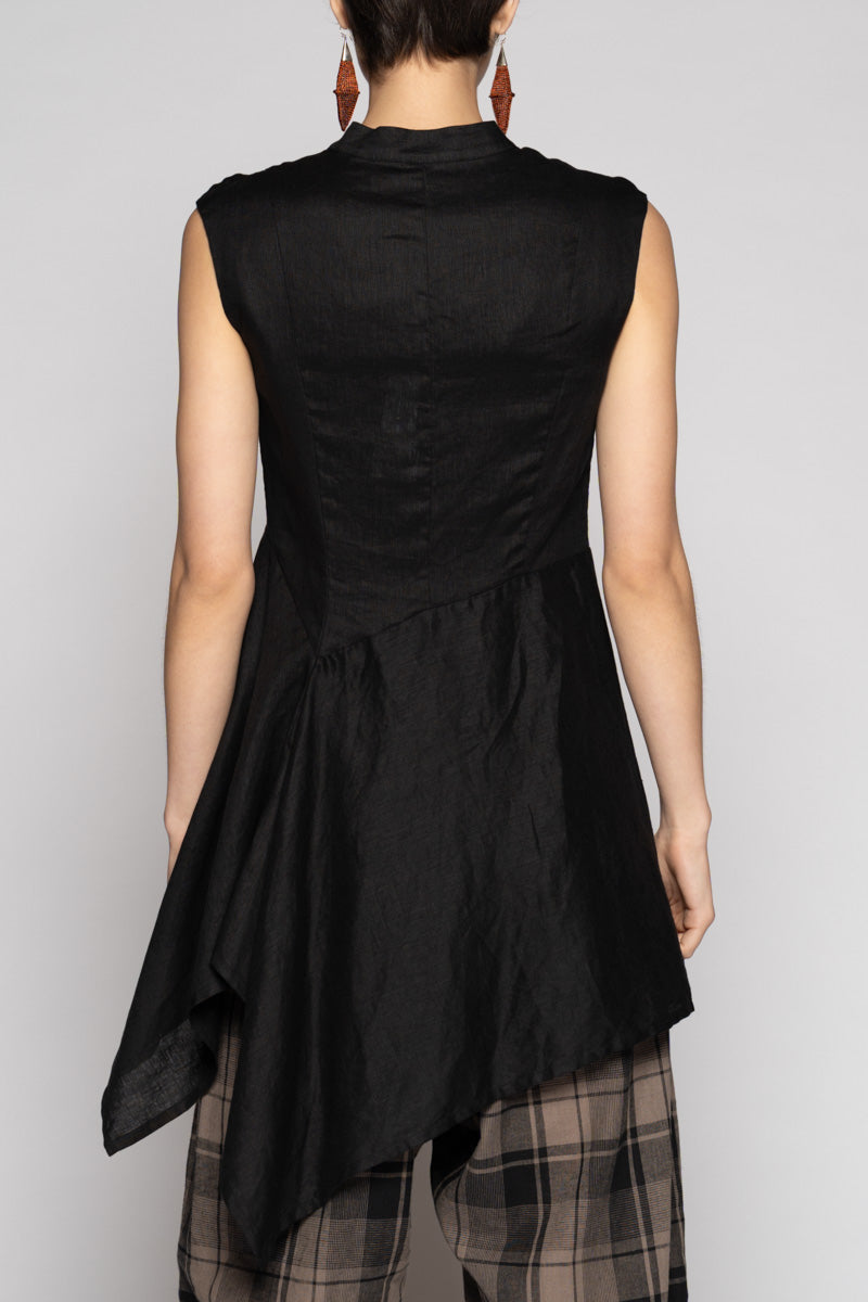 Chromate Drape Top Black