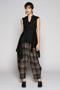 Chromate Drape Top Black