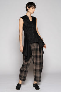 Chromate Drape Top Black