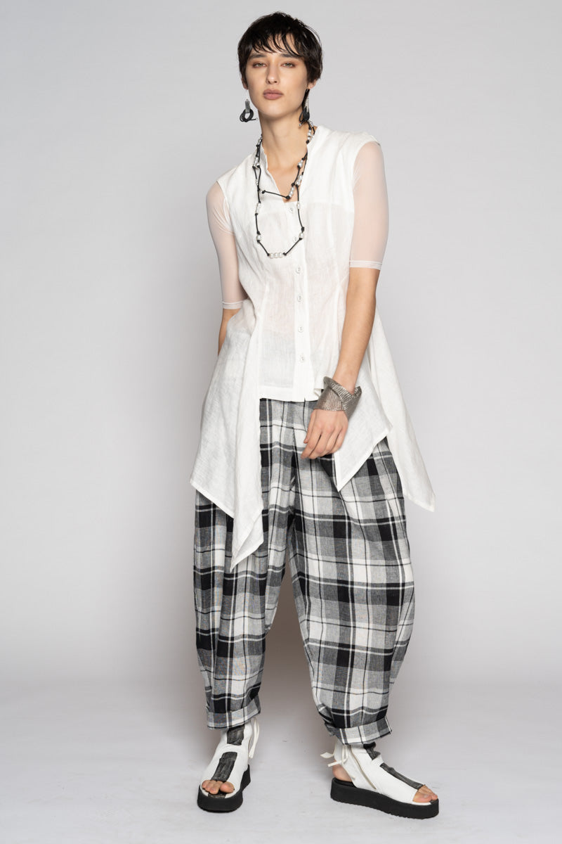 Chromate Drape Top off White