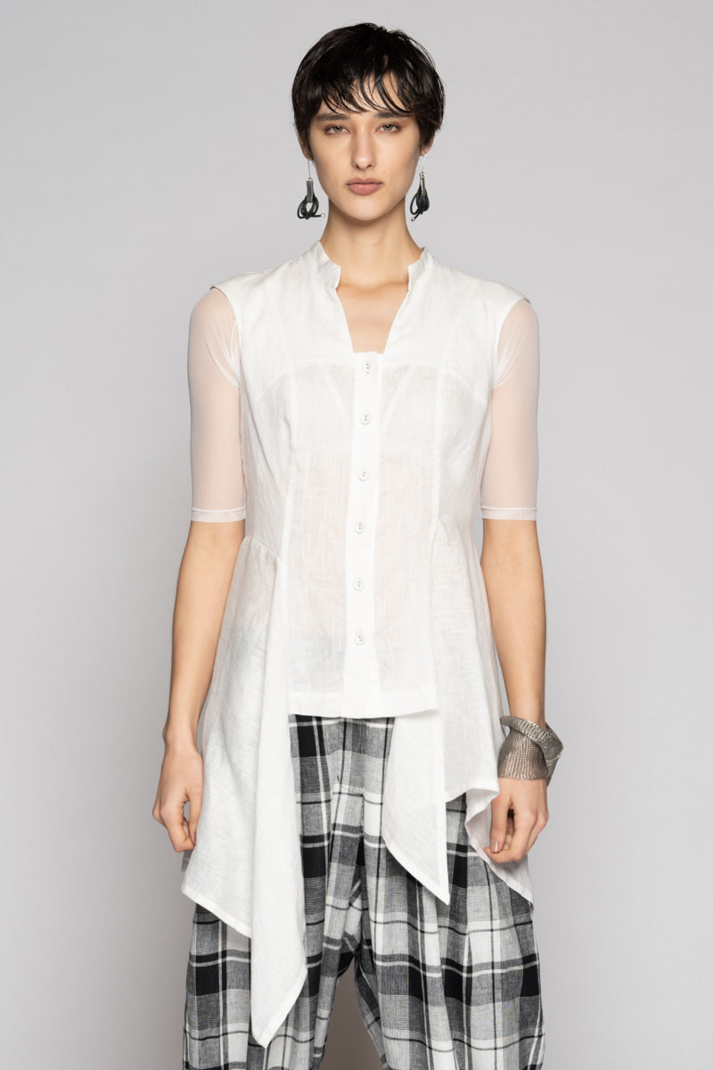 Chromate Drape Top off White