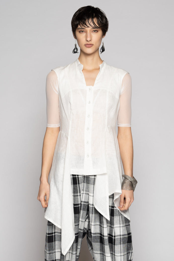 Chromate Drape Top off White