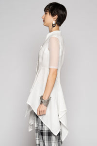 Chromate Drape Top off White