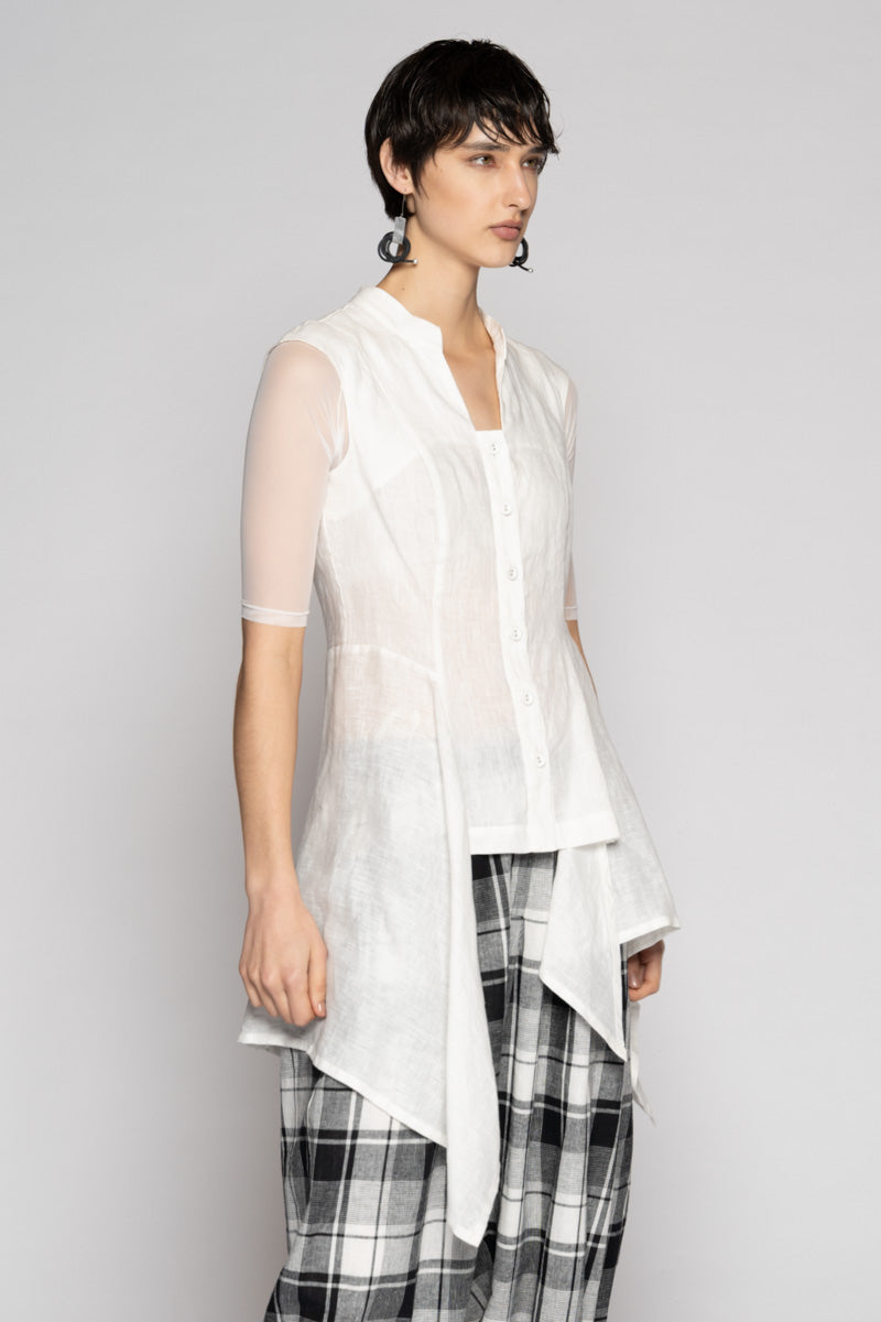Chromate Drape Top off White