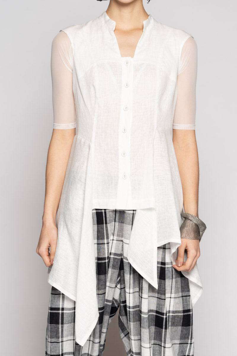Chromate Drape Top off White