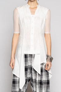 Chromate Drape Top off White