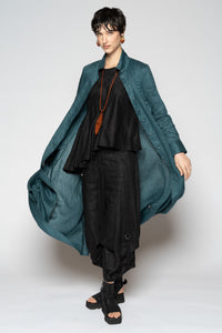 Halo Gather Dress Jade