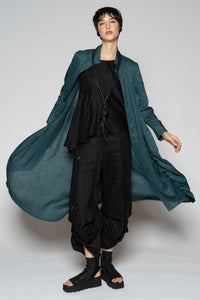 Halo Gather Dress Jade