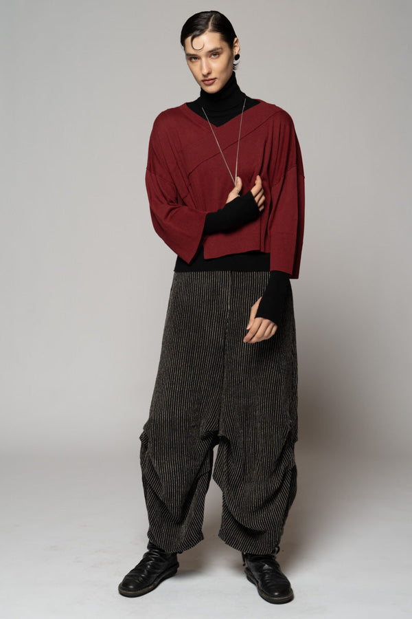 Casa Knit Top Pomegranate