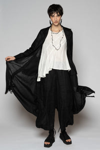 Halo Gather Dress Black