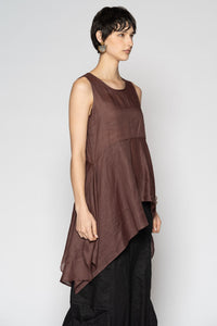 Bloom Drape Top Plum