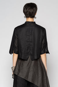 Bloom Short Jacket Black