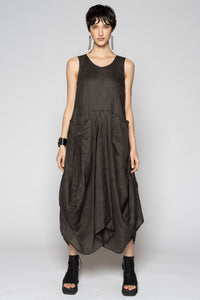 Bloom Dress Charcoal