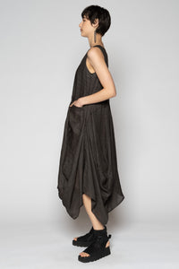 Bloom Dress Charcoal