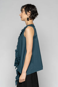 Mimi Frill Tank Jade